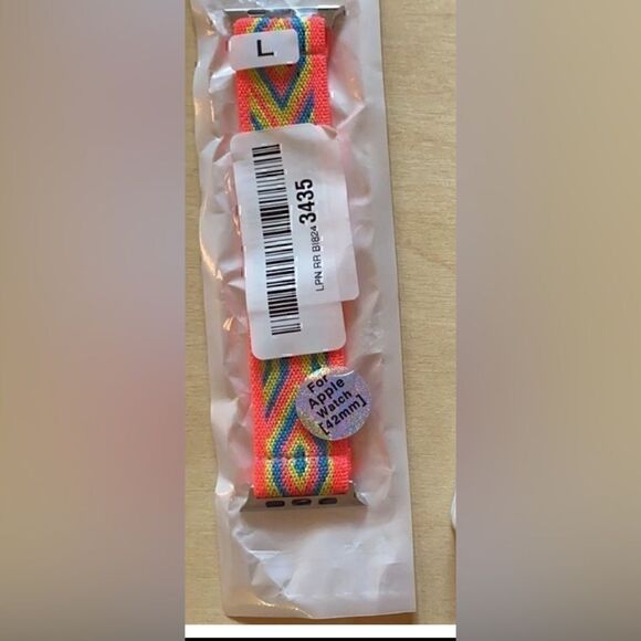 NWT Elastic Boho Festival Apple Watch band 42 mm size Large - Picture 4 of 5
